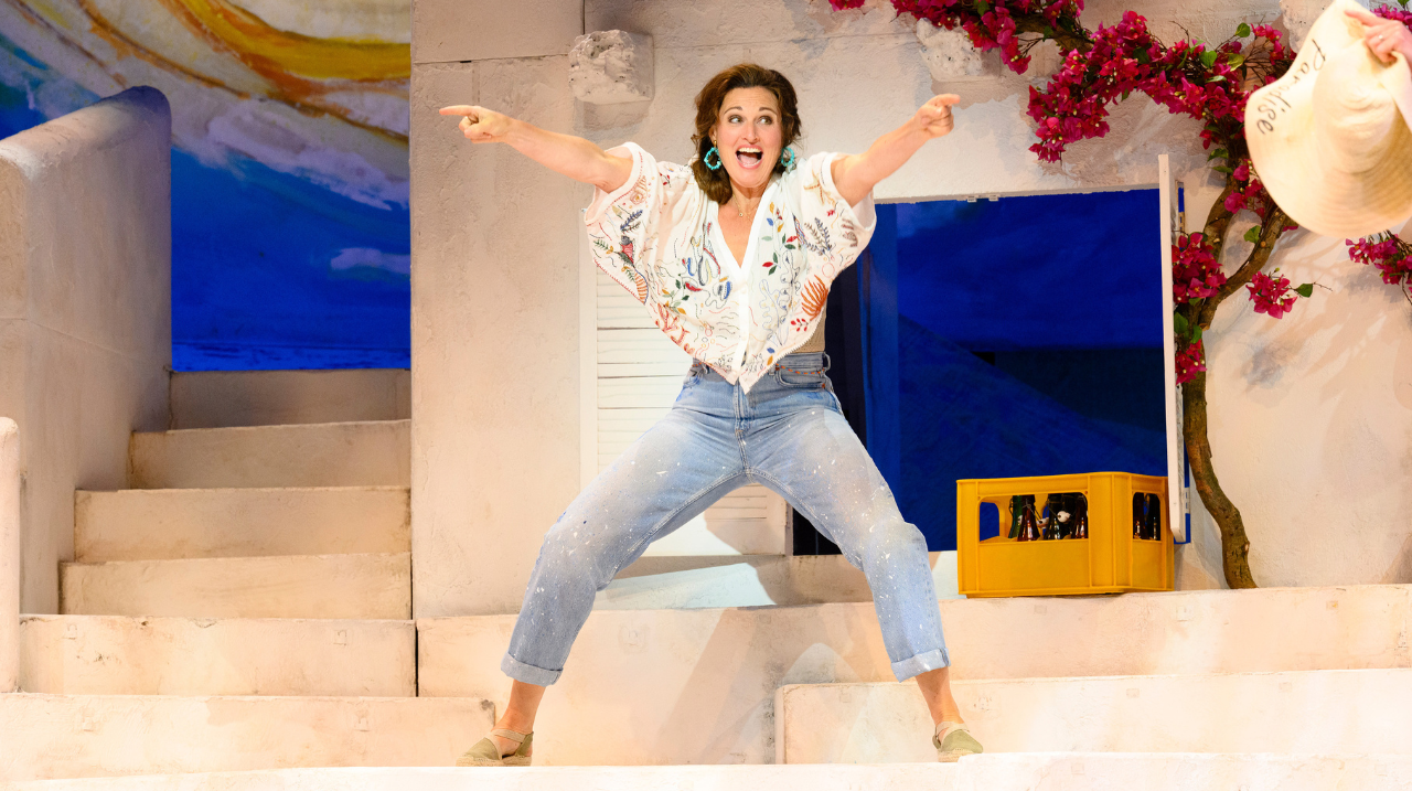 Scènefoto uit de musical Mamma Mia