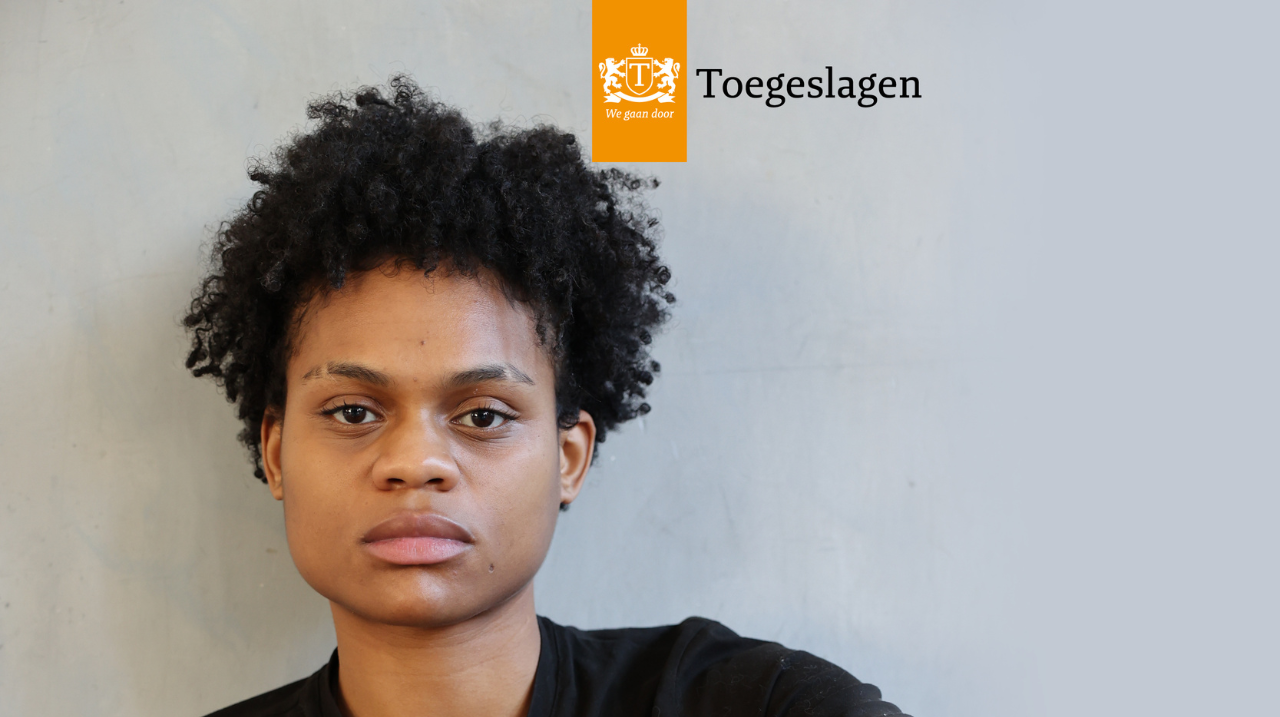 Campagnebeeld 'Toegeslagen, we gaan door'