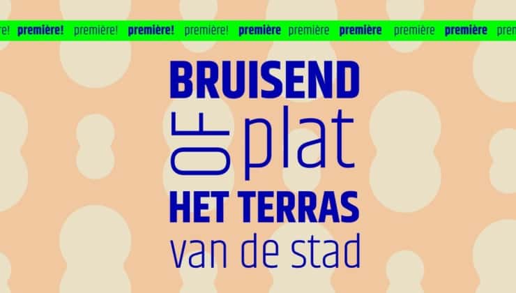 Theater aan de Parade opent officieel het terras