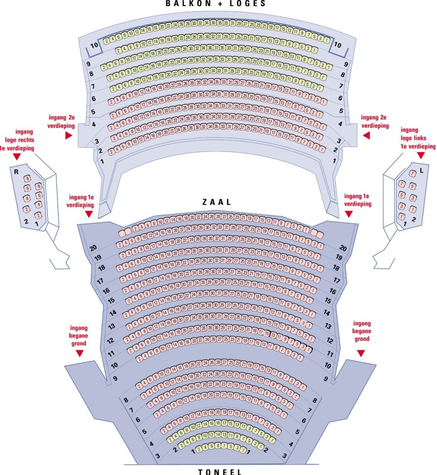 Grote Zaal Theater aan de Parade