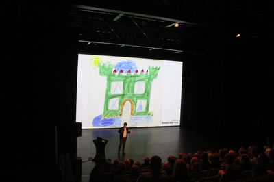 Architect Patrick Fransen vertelt over zijn kindertekenen als inspiratiebron