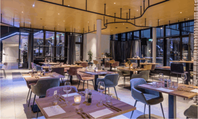 Theatercafé Theater aan de Parade in avondsetting voor het diner